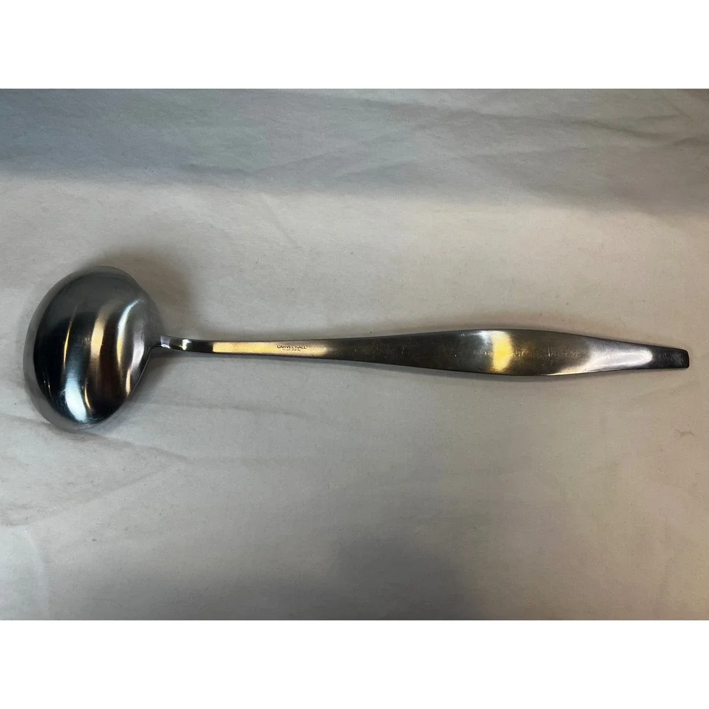 Carvel Hall Sweden Stainless‎ Steel Gravy Ladle Mid Century Modern MCM 12.5